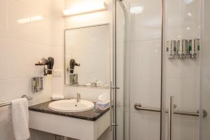 Koupelna v ubytování Allan Cunningham Motel
