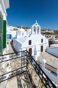 Balkon ili terasa u objektu Thomas Traditional House in Chora