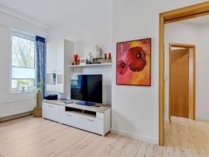 TV a/nebo společenská místnost v ubytování Wohnung in Madfeld nahe Willingen Skilift, cleaning included