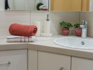 Koupelna v ubytování Wohnung in Madfeld nahe Willingen Skilift, cleaning included