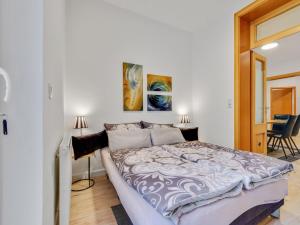 Postel nebo postele na pokoji v ubytování Wohnung in Madfeld nahe Willingen Skilift, cleaning included