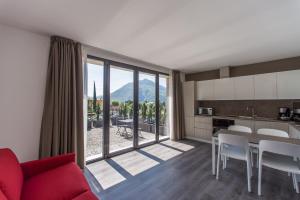 A kitchen or kitchenette at Residenza Decimina