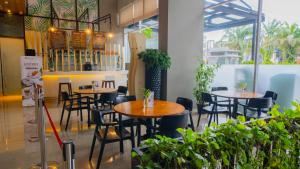 Restaurace v ubytování Swiss-Belcourt Bogor