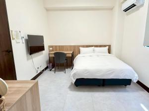 Postel nebo postele na pokoji v ubytování Sleep B&B