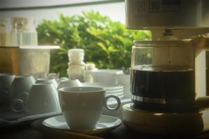 Set per la preparazione di tè e caffè presso The View Serviced Residence 豪景日式酒店公寓