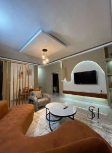 Et opholdsområde på Sweet home appart & extase room