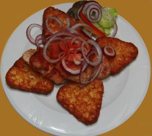 Jedzenie w pensjonacie lub w pobliżu