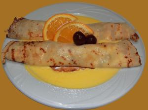 Jedzenie w pensjonacie lub w pobliżu