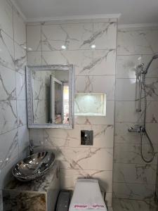 A bathroom at Dracena Guesthouse
