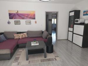 Kuchyň nebo kuchyňský kout v ubytování Spacious apartment close to the sea in Kastel Luksic