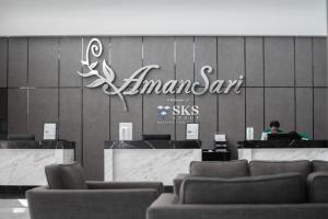 Predel za sedenje v nastanitvi Amansari Hotel Nusajaya