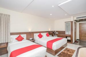 Postel nebo postele na pokoji v ubytování Super Hotel O Ivy Dew Drops