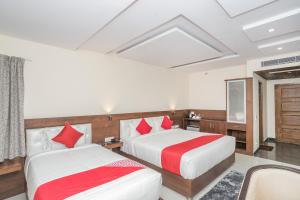Postel nebo postele na pokoji v ubytování Super Hotel O Ivy Dew Drops