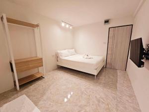 Ένα ή περισσότερα κρεβάτια σε δωμάτιο στο 95 Lodge