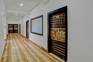 TV a/nebo společenská místnost v ubytování Hotel King Plaza