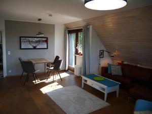 Χώρος καθιστικού στο Ferienwohnung im Schwarzwald