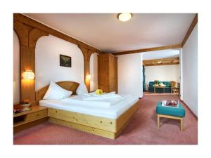 Letto o letti in una camera di Linserhof Bed&Breakfast