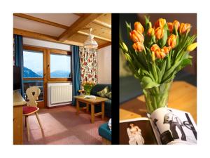 Area soggiorno di Linserhof Bed&Breakfast