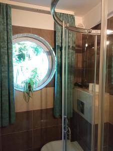 Kúpeľňa v ubytovaní Orient Apartmanház
