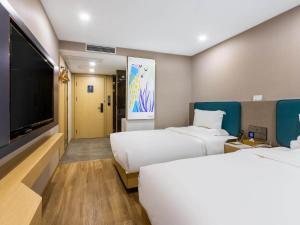 Fotografie z fotogalerie ubytování CHEERMAY Hotel Beijing Dongzhimen Guijie Lama Temple v Pekingu