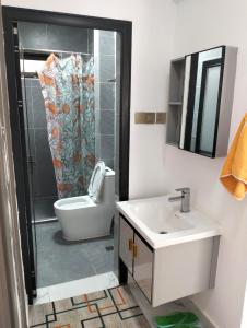 Ένα μπάνιο στο Smart homes Apartments