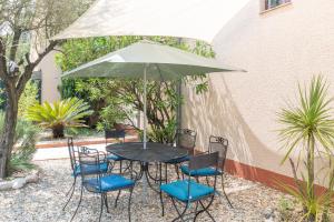 Zahrada ubytování Gite Provençal