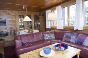 Posezení v ubytování Chalet Cresta di Saas