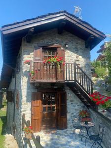 Balkón nebo terasa v ubytování Petite Maison Tillier