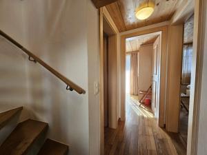Postel nebo postele na pokoji v ubytování Chalet Renu