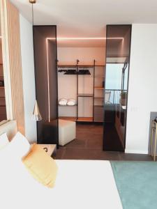 Posteľ alebo postele v izbe v ubytovaní HOTEL ASTOR