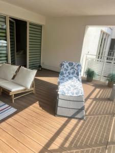 Posedenie v ubytovaní Apartament Riviera z tarasem - Playa Baltis