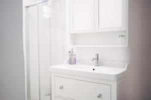 Kúpeľňa v ubytovaní Mikulov Apartmány MAGISTR