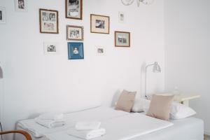 Posteľ alebo postele v izbe v ubytovaní Mikulov Apartmány MAGISTR