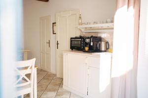Kuchyňa alebo kuchynka v ubytovaní Mikulov Apartmány MAGISTR