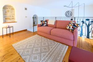 Posezení v ubytování Emerald River Apartment