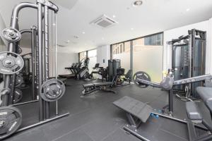 Fitness centrum a/nebo fitness zařízení v ubytování The Metalworks in Bristol