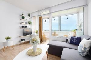 Ruang duduk di Marina Wendtorf Utkieker