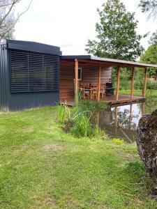 Zahrada ubytování Tiny house Františka