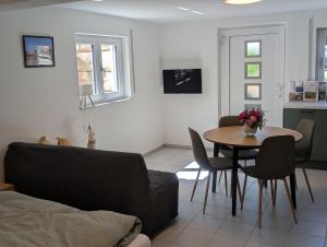 Μια τηλεόραση ή/και κέντρο ψυχαγωγίας στο Apartment Stettemer Berg