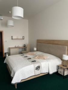 Postel nebo postele na pokoji v ubytování Sareza hotel