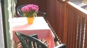 Balkón nebo terasa v ubytování Wohnung 'Casa Anita' mit Wasserblick