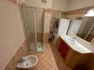 Koupelna v ubytování Wohnung 'Casa Anita' mit Wasserblick