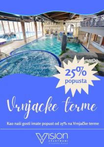 Bazen v nastanitvi oz. blizu nastanitve Vision apartmani Goč