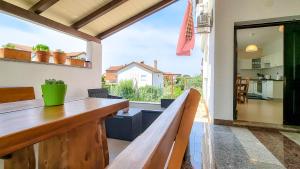 Balkón alebo terasa v ubytovaní Apartment Ticiana
