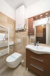Koupelna v ubytování Park Hotel Bükfürdő