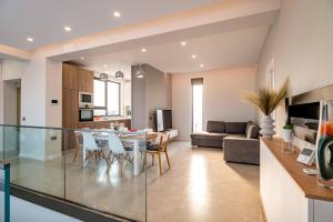 TV/trung tâm giải trí tại RIA Apartments