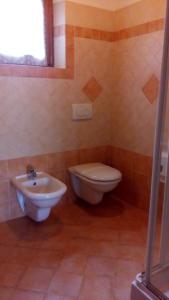 Kúpeľňa v ubytovaní Agriturismo La Chiocciola