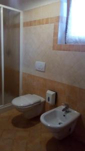 Kúpeľňa v ubytovaní Agriturismo La Chiocciola