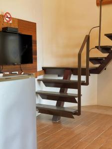 TV in/ali zabaviščno središče v nastanitvi E-Ping Castle Hotel