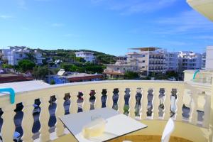 Μπαλκόνι ή βεράντα στο EROS HOTEL Ksamil